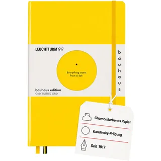Leuchtturm1917 Notizbuch A5 Zitrone Dotted