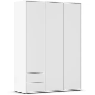 Rauch Drehtürenschrank Nabila 140 x 194 x 53 cm Weiß