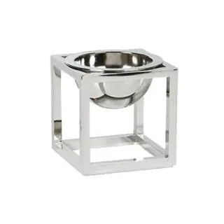 Audo Bowl mini, nickel-plated