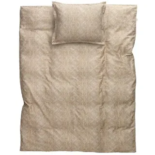 Gant Bettwäsche Gant Home Einzelbettbezug mit Kissen Classic Paisley Cumin Beige (155x