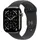 GPS + Cellular 46 mm Slate Titanium Sport band black M/L