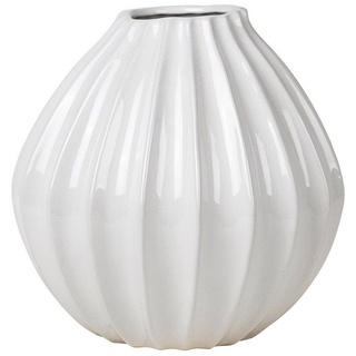 Broste Copenhagen Dekovase Broste Vase "WIDE" Large - White