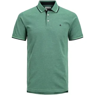 JACK & JONES Paulos Kurzarm-poloshirt Deep Teal / Detail Play L