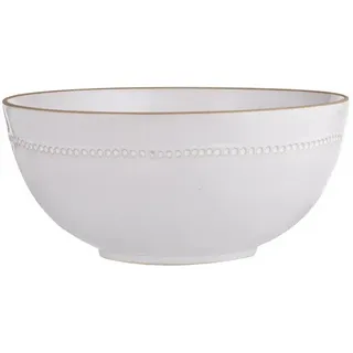 Ladelle Keramik Salatschüssel CAMEO - elfenbein - 26 cm
