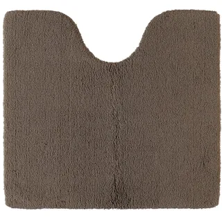 Rhomtuft Badteppich Braun 60 x 55 cm