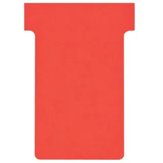 NOBO T-Steckkarten Gr.2 Rot