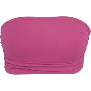 URBAN CLASSICS Bandeau Top Pink L
