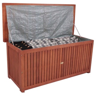 etc-shop Stuhl, 236 Liter Holzklappbox Holzkiste Auflagenbox Aufbewahrung Garten Hof
