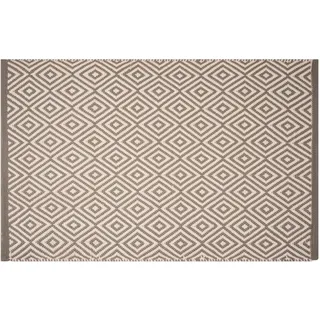 PAD ANGIE 60 x 90 cm Grau/Weiß