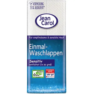 Jean Carol Einmal-Waschlappen sensitiv