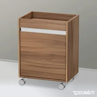 Duravit Rollcontainer 1 Tür 50 x 67 x 36 cm Nussbaum Natur