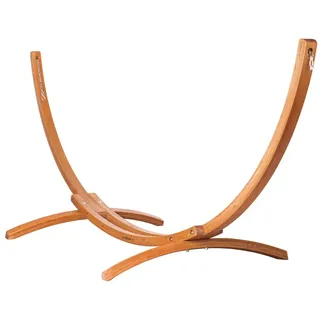 LA SIESTA® Maera Natur Holz-Gestell, für Doppel-Hängematten