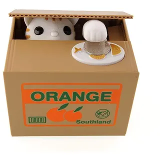XLKJ Katzen Spardose, Elektronische Spardose Piggy Bank, Geschenk für Kinder