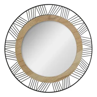 Atmosphera Créateur d'intérieur Spiegel Joe 45 cm Schwarz