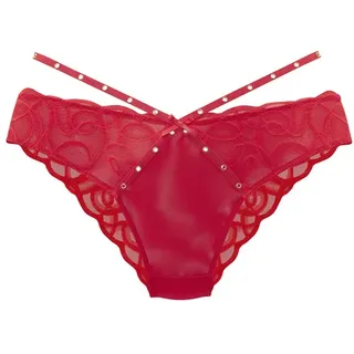 petite fleur gold by lascana Luna Tanga rot 44/46