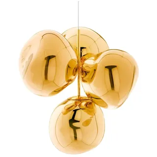 Tom Dixon Pendelleuchte Melt Chandelier Small Gold