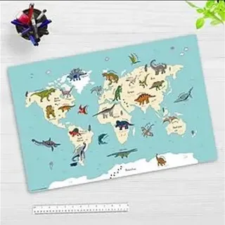cover-your-desk Schreibunterlage Cover-your-desk 60 x 40cm Weltkarte