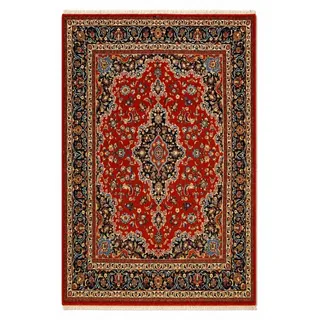 Handgeknüpfter Orientteppich Maschad Persien 300 x 250 cm reiner Schurwolle Einzelstücke - Rot