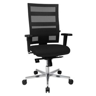 Topstar Bürostuhl Sitness X-Pander Plus, schwarz, Stoff / Netz, belastbar bis 110 kg