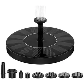 Kleiner Solar-teichbrunnen Mit 1,5-w-monokristallinem Solarpanel. 1-w-schwimmdekoration Für Den Gartenteich – Garten-/zierteich-/teichbrunnen