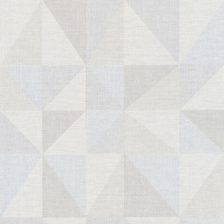 A.S. Création Vliestapete Björn Tapete grafisch geometrisch skandinavischer Stil 10,05 m x 0,53 m blau grau Made in Germany 351813 35181-3