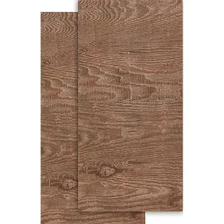Wachsplatten "Holzoptik dunkel", 20 x 10 cm, 2 Stück