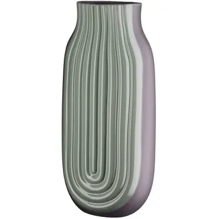 Gilde Vase Curve grün
