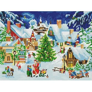 Coppenrath Verlag Mitmachkalender Diamond-Painting Adventskalender