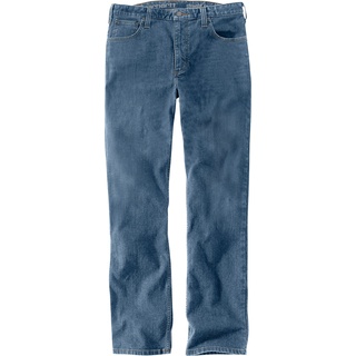 Carhartt Rugged Flex Tapered, Jeans - Hellblau - W32/L34