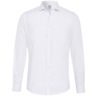 Hatico Langarmhemd weiß XS