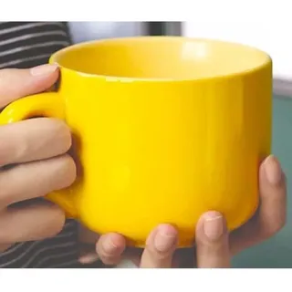 Großer Becher, Keramik-kaffeebecher, Großer 600-ml-kaffeebecher, Große Müslischale Mit Henkel, Geburtstagsgeschenk, Becher