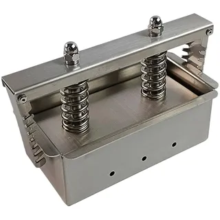 SiaBiced Edelstahl Fleischpresse Fleischklopfer, Schinkenmacher Fleischpresse, Fleischpresse Werkzeugkasten, rechteckig, Presswerkzeug für hausgemachte Rindfleisch, Huhn, Schwein, Steaks, 1 KG B