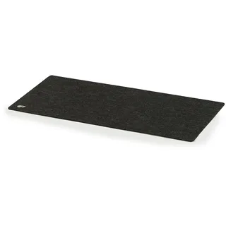 Oakywood - Schreibtischunterlage Filz - Mauspad Groß - aus Merino Wolle & Kork - Stilvolles und bequemes Mousepad für Büro, Homeoffice - Anthrazit 62x30cm (24.41x11,8 in)
