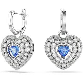Swarovski Ohrhänger Hyperbola Blau 5680392 rhodiniert
