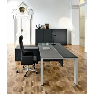 JV Möbel Konferenztisch Ecktisch Schubladen Ecktisch mit Regalen Computertisch Möbel Neu