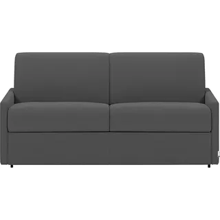 vente-unique - Schlafsofa 3 CALIFE - Polyester - Grau