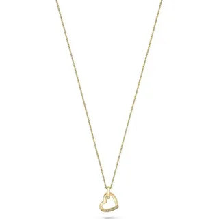JETTE Kette TWISTED HEART Gold