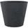 Pflanzkübel Coneo Ø 30 x 24 cm schwarz granit