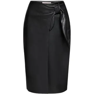 Cartoon Wickelrock Damen Schwarz 42