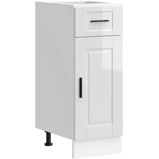 vidaXL Unterschrank Porto 100 x 60 x 82,5 cm Weiß