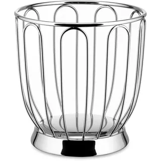 Alessi Obstschale 370 Silber/Weiß 23 cm