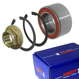 Knott Radlagersatz Schrägkugellagersatz 39/72/37 45887.11 inkl. Zubehör 47306V