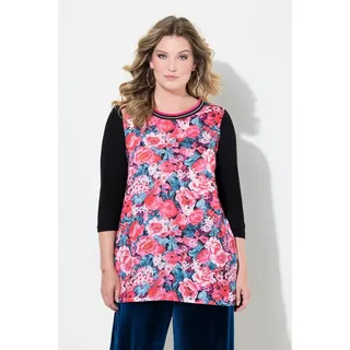 MIAMODA Longbluse Blusenshirt hibiskuspink 50