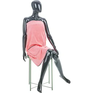 Done. done.® Sarong Kuuma, ideal für Sauna & Spa, Kurzform, Veloursfrottier, abnehmbare Kapuze, mit Klettverschluss und Reißverschluss-Tasche rosa