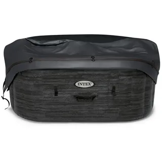 Intex Spa Cover schwarz 196x196x72 cm