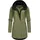 warme Teddyjacke lang Fleecemantel mit Kapuze YOUMODO Light Olive L 40