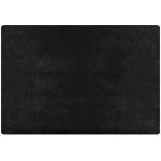 Exner 4er Set Rusticstyle Tischset 43 x 30 cm : schwarz 100% Leder