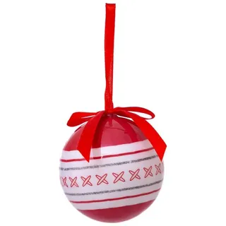 Weihnachtskugel Bedrucktes Papier -