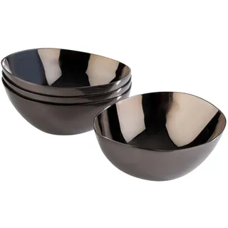 APS PEBBLES Schwarz 4-tlg.