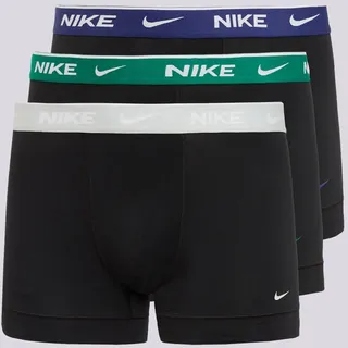 Nike Trunk Boxershorts schwarz/blau/grün L 3er Pack